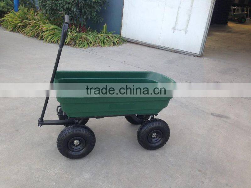 Chinese good cheap rolling garden cart