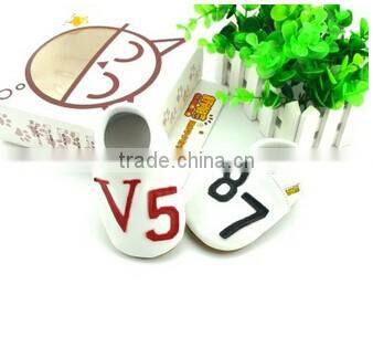 New leather baby girl shoes baby shoe