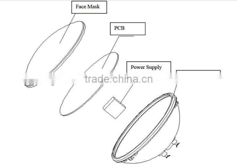 18W PC Cover Par56 LED Swim Pool Light