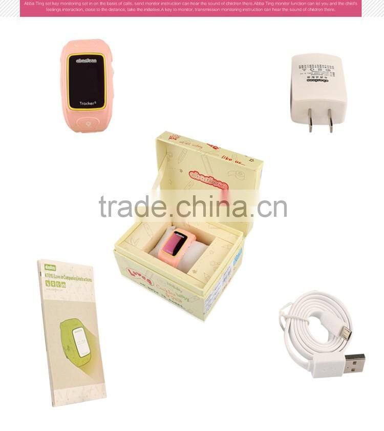 2016 Newest arrival kids gps bracelet kids g36 gps smart watch phone