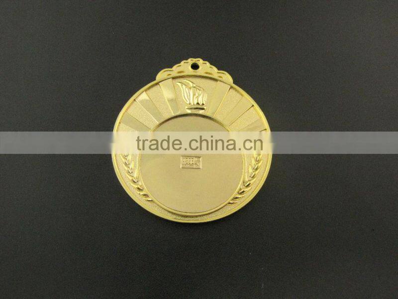 five-pointed star shape gold plating metal medal