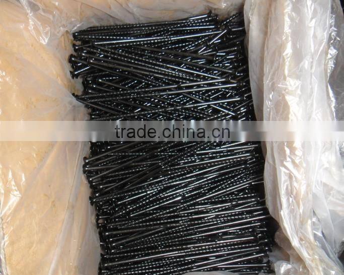 Bugle flat head twinfast thread Drywall screw coarse thread black phosphated plasteboard