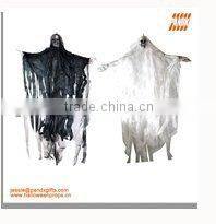 Half body hanging ghost with rope