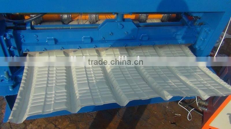roof sheet crimping curved machine