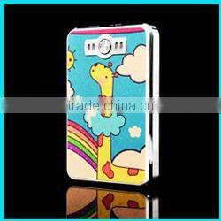 2016 new mini leather 2600mah usb portable power bank with ce fcc rohs