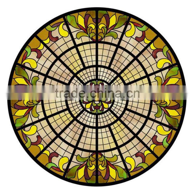 stained glass dome