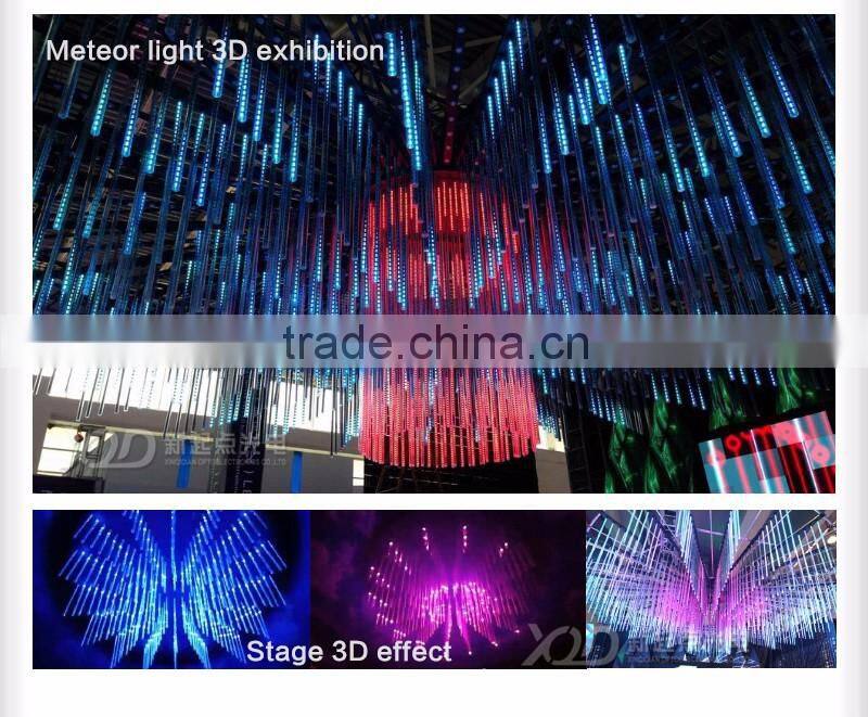 waterpro light funfair led lighting decoration christmas tree light led meteor tube