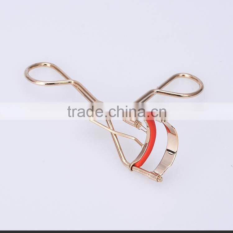 S60.1199-2015 New design professional carbon steel eyelash curler with gold-plated