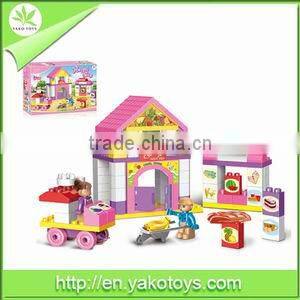 Plastic Ice Cream Food Play Set Toy
