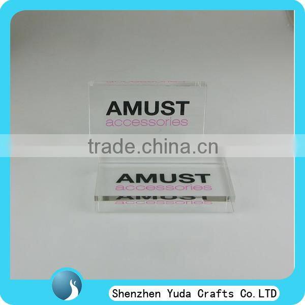 acrylic brick, acrylic logo brick,acrylic brand brick