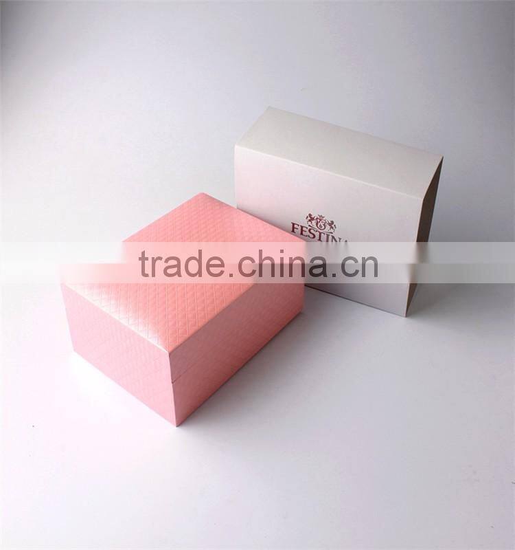 Custom printed rigid luxury paper box for cosmetics