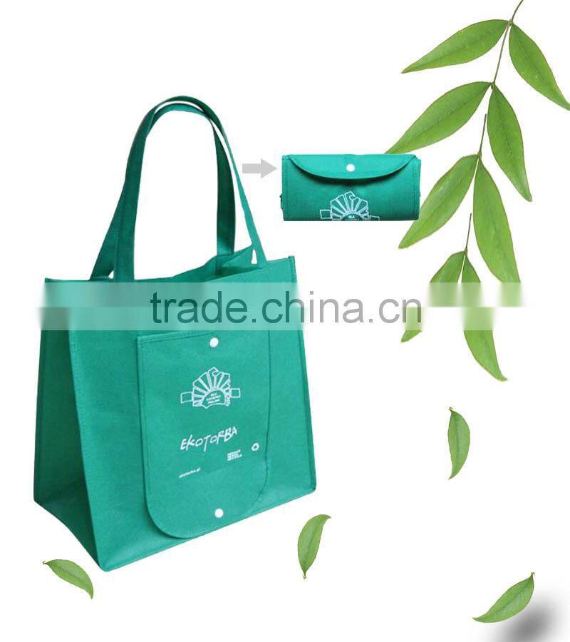 BSCI audit factory easy fold bag/folding shopper bag/foldable shopping bag