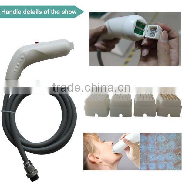 2014 professional radiofrequency micro needle rf fractional&fractional rf microneedle machine