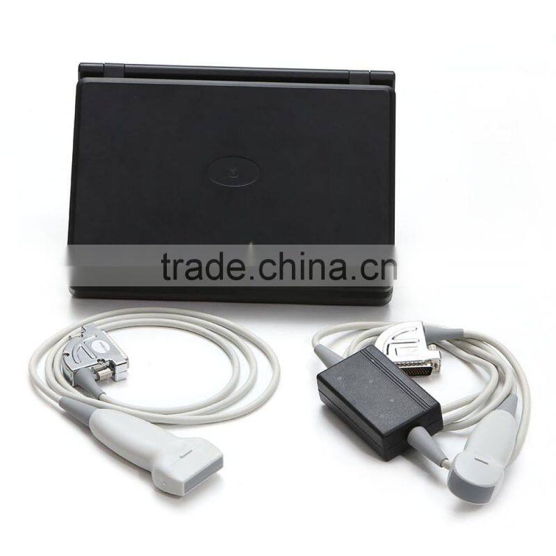 Good Image Portable/Notebook/Laptop RUS-9000E2 ultrasound Scanner/machine with convex probe, linear, vaginal, rectal transducer
