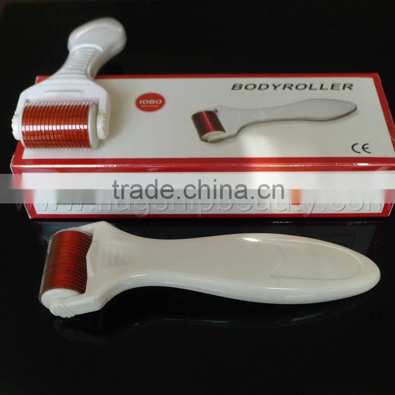 micro needle system 1080needles body treatment mts derma roller