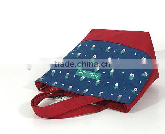 Alibaba China canvas multi-function tote bag, lunch box bag, 8-24oz canvas tote bag