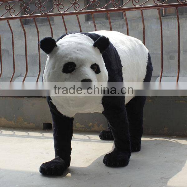 life size simulated animal giant panda plastic toy