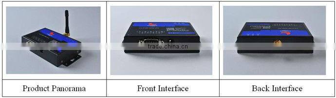 3G wireless CDMA2000 RS232 industrial DTU for I/O alarm