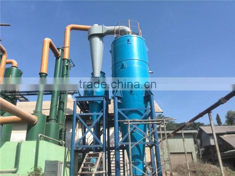 CE approved biomass gasifier for sale 800kw wood chips fluidizedbed gasification power plant