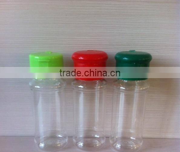 100ml pet spice bottle /pepper shaker bottle for wholesales