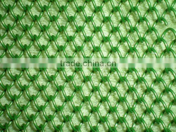 Decrotive chain link curtain/woven decoration mesh/Chain Link Mesh For Decoration (factory)