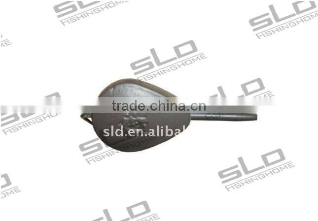 Fishing carp pear inline lead