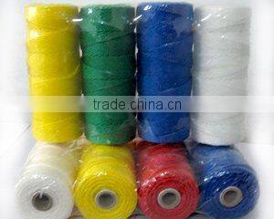 100% polyester rope twined colorful 36 ply