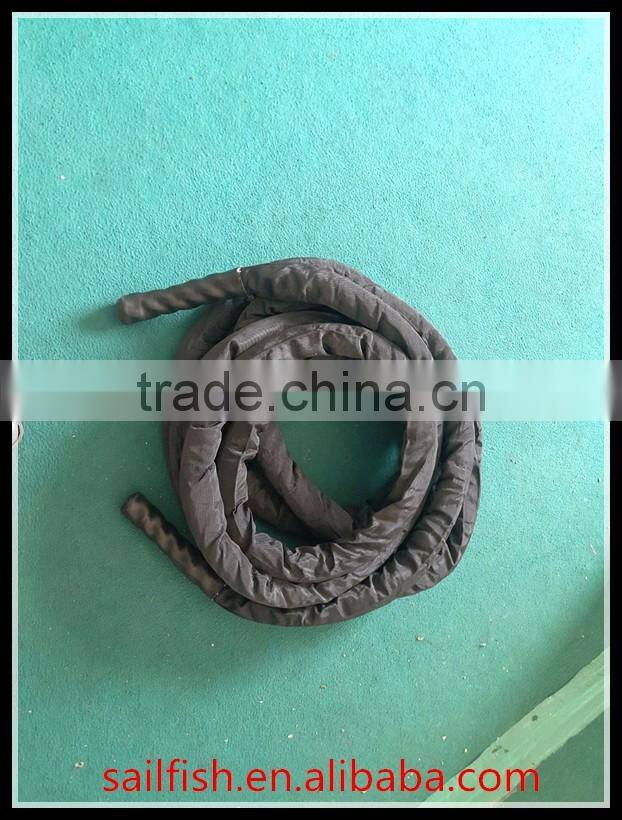 crossfit gym training poly dacron exercise battle rope