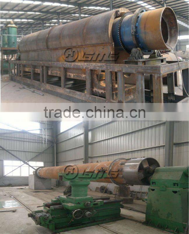 1.2x12m clay rotary dryer