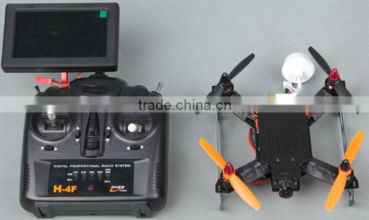 FPV RTF Quadcoper Kit 5.8G Video Tx Rx Mini 160 RC Quad Copter Mini CC3Dwith Camera Remote Controller