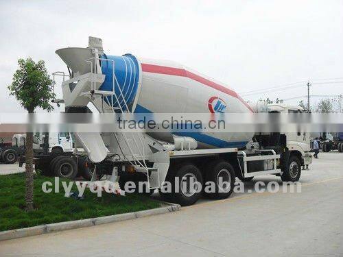 FOTON Auman 4x2 concrete mixer truck with 10M3 tanker mixer truck for sale