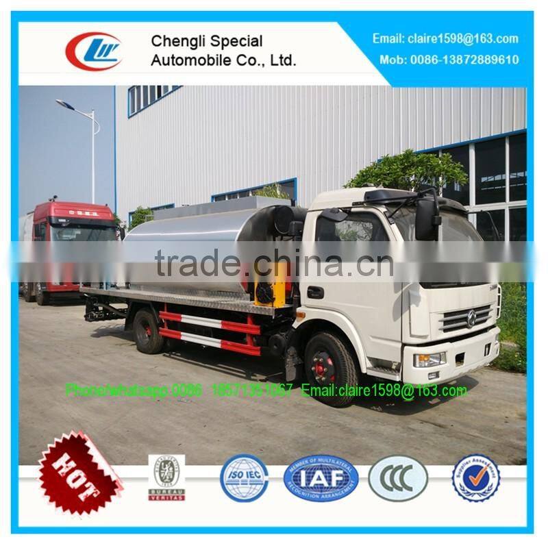 DongFeng 8cbm asphalt spray truck bitumen tanker truck