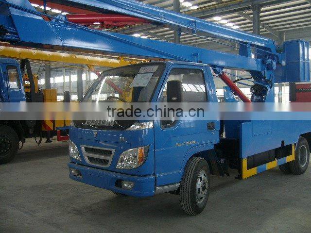 Foton Hydraulic Aerial Cage ,aviation platform truck