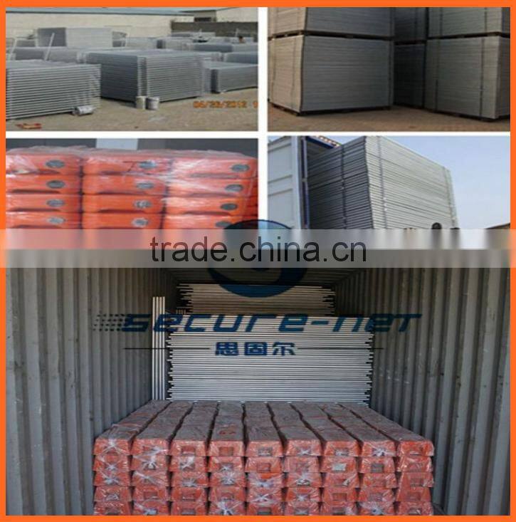 easy installation construction galvanized outdoor temporary fence supplier