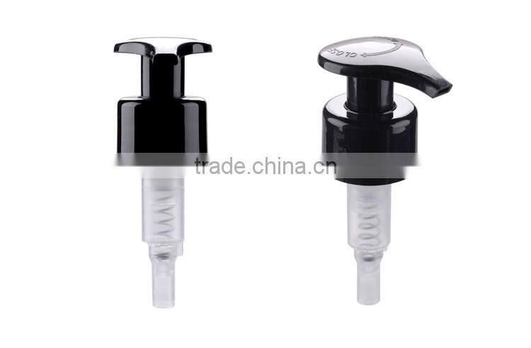 Black color 24/410 white plastic soap dispenser twist lotion pump