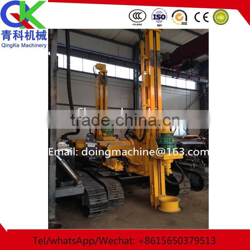 High torque truck type rotary drilling Rig soil drilling machine spiral drill