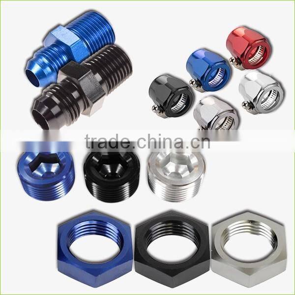 Hot sales black AN4 AN6 AN8 adapter an fitting sizes