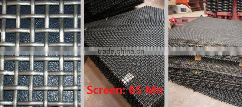Large capacity vibrating screen