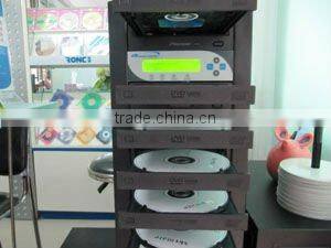 Automatic 1 to 11 cd dvd duplicator machine with cheap price