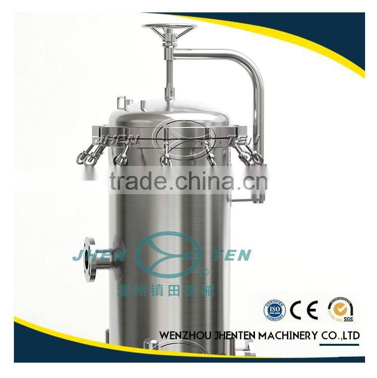 Factory supplied RO system stainless steel multicore industrial cartridge filter