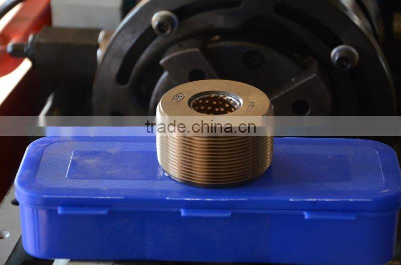 Hot equipment rebar rib-stripped parallel thread rolling machine