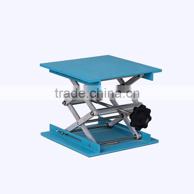 3kg 250*250mm Stainless Steel Lab Use Scissor Mobile Lift Platform