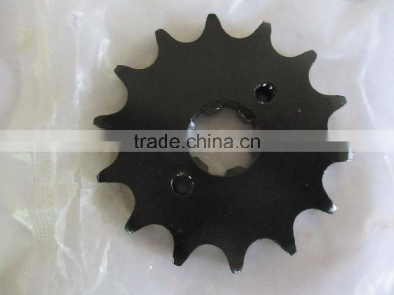 Durable lower price Motorcycle spare parts of chain and sprocket set