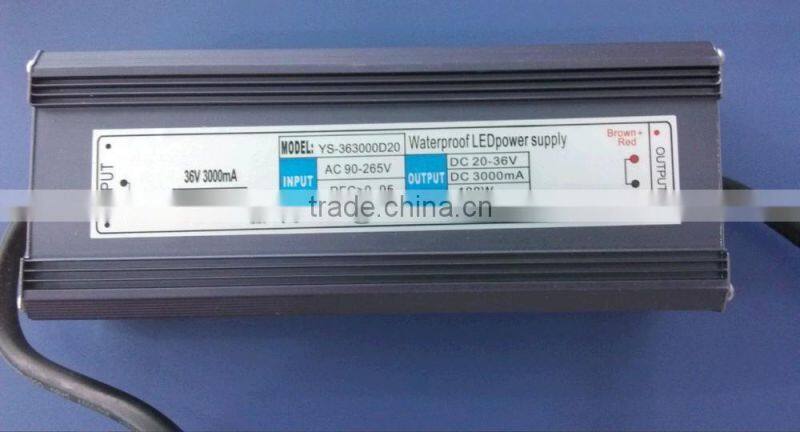 Shenzhen led driver power supply waterproof led power supply