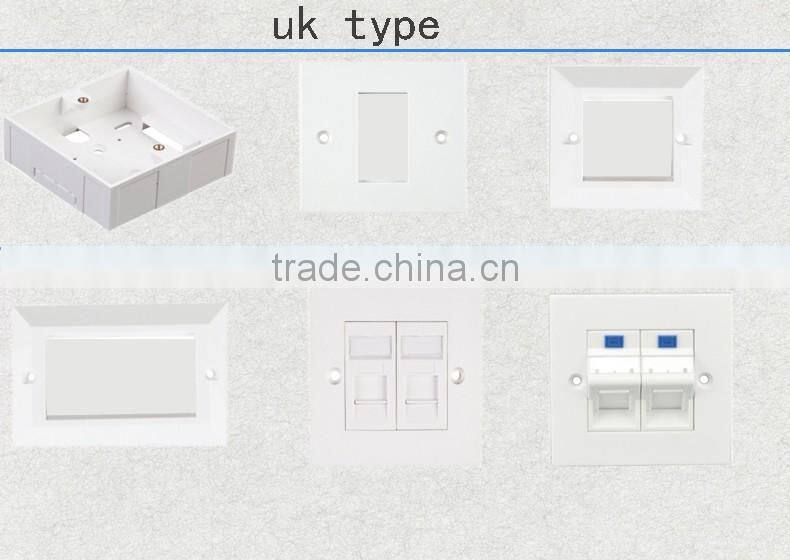 rj45 uk faceplate for network