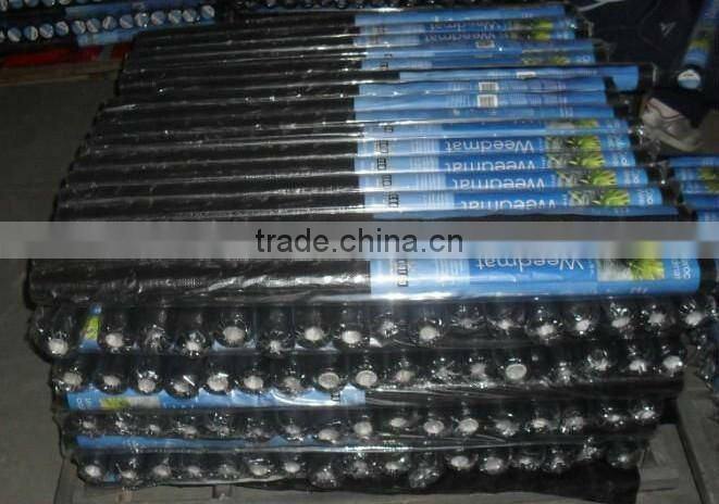 anti-uv 1.83*91.43 black 100% pp weed mat