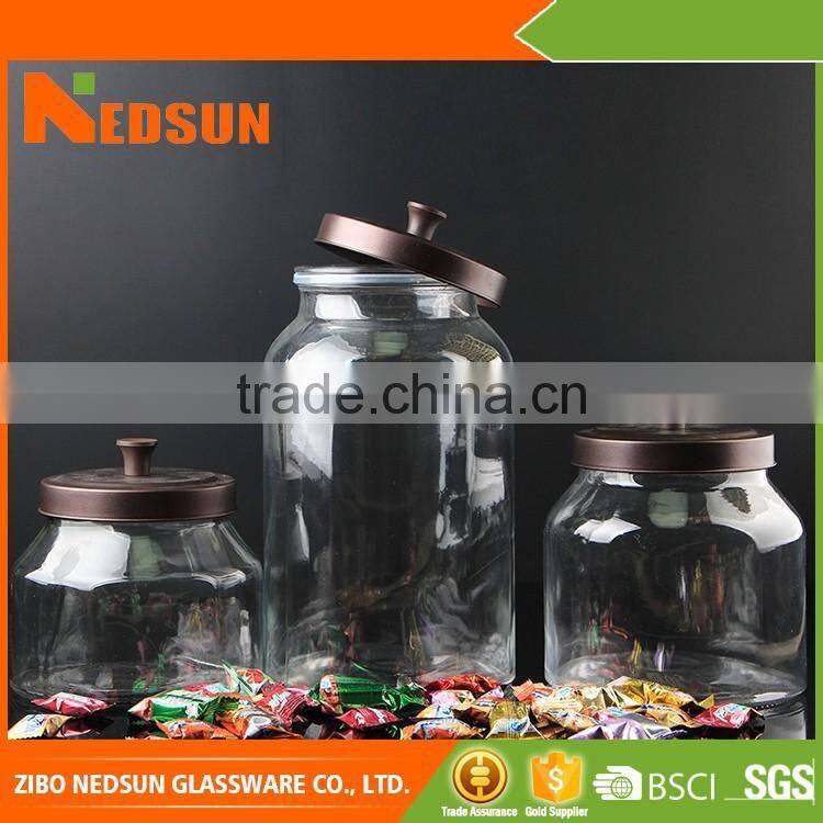 Hot-sale high quality Smooth 2017 Hot products glass pickle jar buy direct from china factory