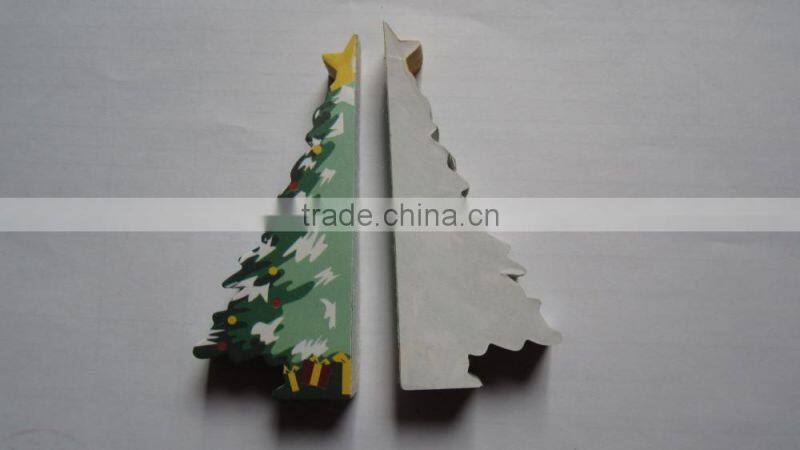 Custom Christmas tree shape note pad