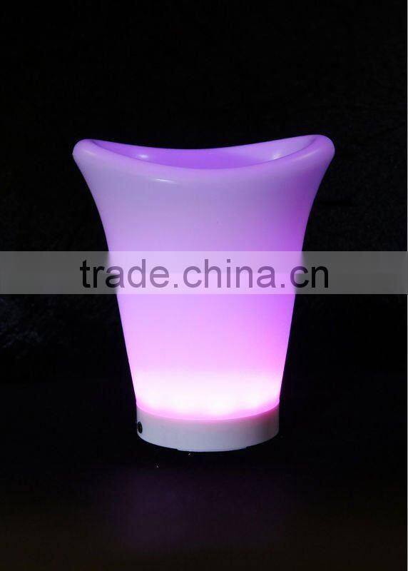 LED Light Wine Cooler