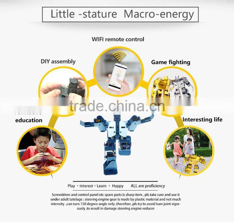 Puzzle Mini Smart Robot, Mobile APP Remote Control Early Educational Intelligent Toy Robot For Kids Best Christmas Gifts Robot